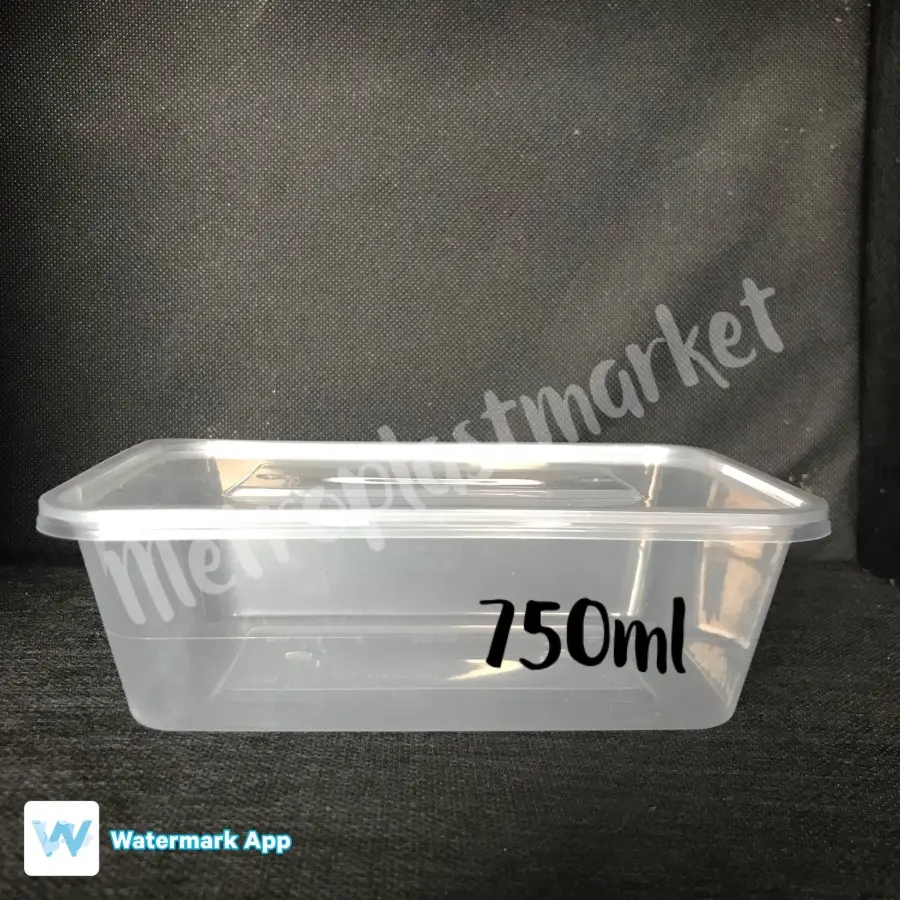 WIGO Thinwall Rectangle 750ml