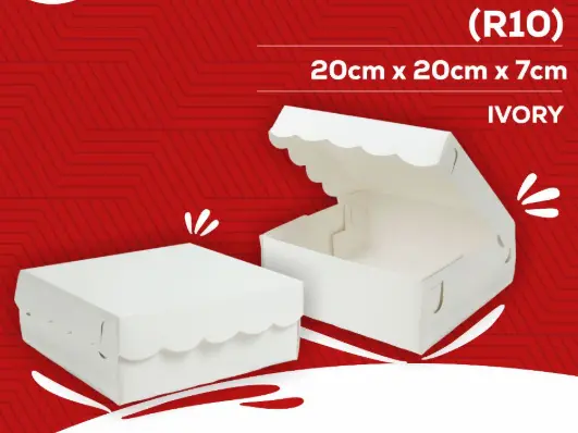MIT R10K 310gr 20x20x7cm Renda Ivory