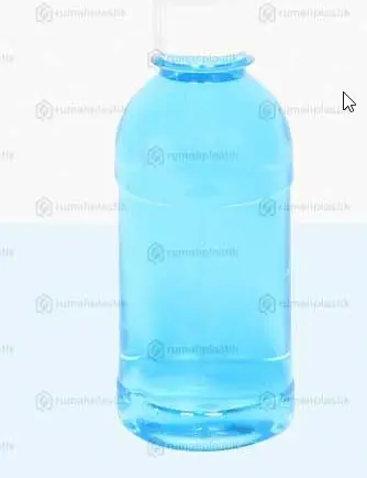 JOR Botol Bulat PET 250ml + Tutup 