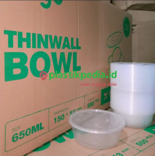 WIGO Thinwall Round 650ml RD