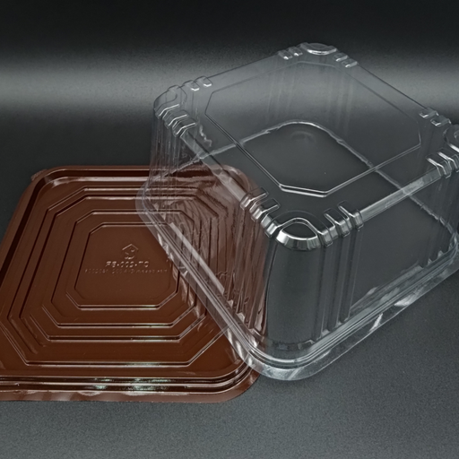 [SKS.20K] SS Cake Tray 20 Kotak 20x10cm Hitam