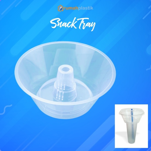[WAL.SLK]  WAL PP Inject Snack Tray D16.5cm Natural