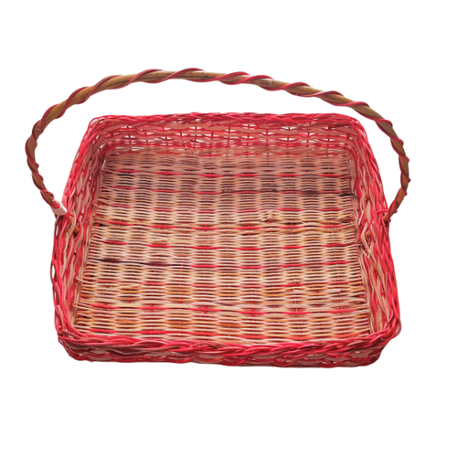 [ALF.SJB] ALF Keranjang Rotan Silang Segi Jumbo 35x40cm