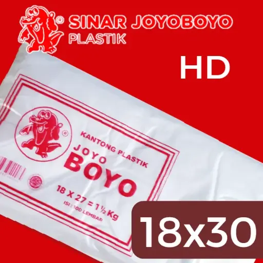 [SJB.M1830] BOYO Merah HD 18x30 uk 1.5kg Pak(100)