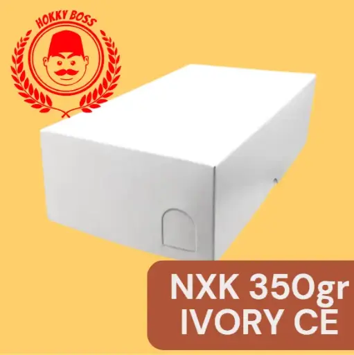 [MIT.NXK350IV] HOKKY BOSS NXK 350gr 20x14.5x7cm Penuh Ivory
