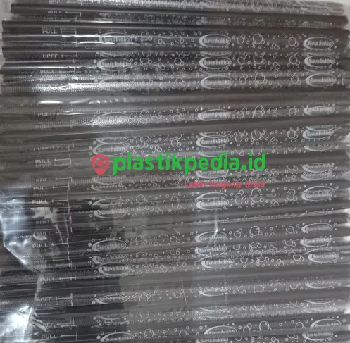 [MKJ.SB20] Super Bubble Sedotan Steril 620 WF Hitam Pak(500)