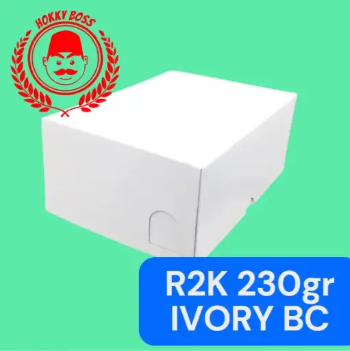 [MIT.R2K230IV] HOKKY BOSS R2K 230gr 13x10x4cm Penuh Ivory