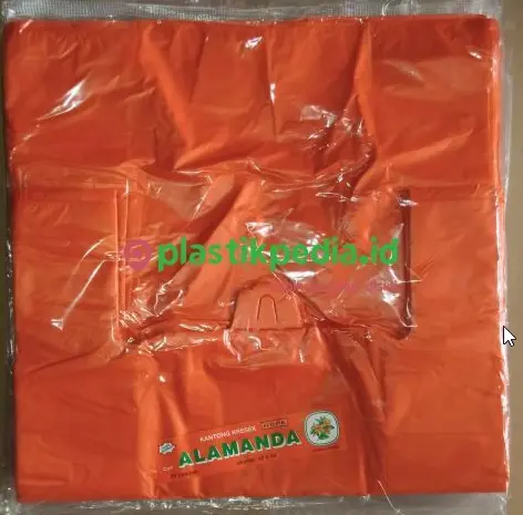 [KSP.M4002] ALAMANDA Kresek 002x40x65 Merah Pak(50) 