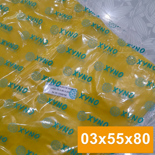 [POS.5580] XYNO Kresek 03x55x80 Kuning (20)