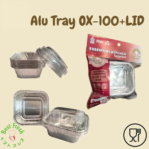 [ALT.OX100] BEST FRESH Alu Tray OX-100