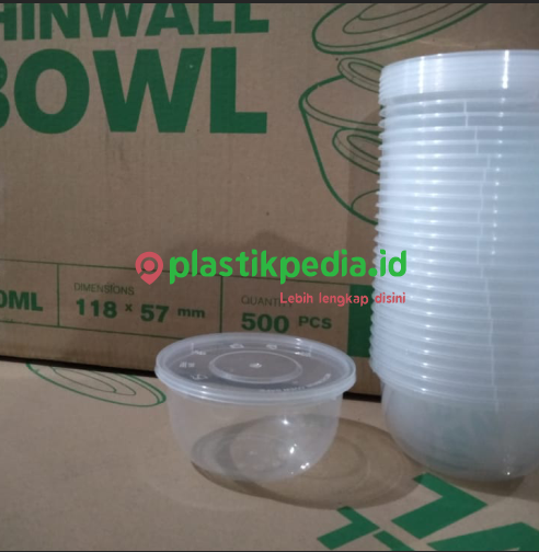 [LJP.WM400] WIGO Thinwall Bowl 400ml RB