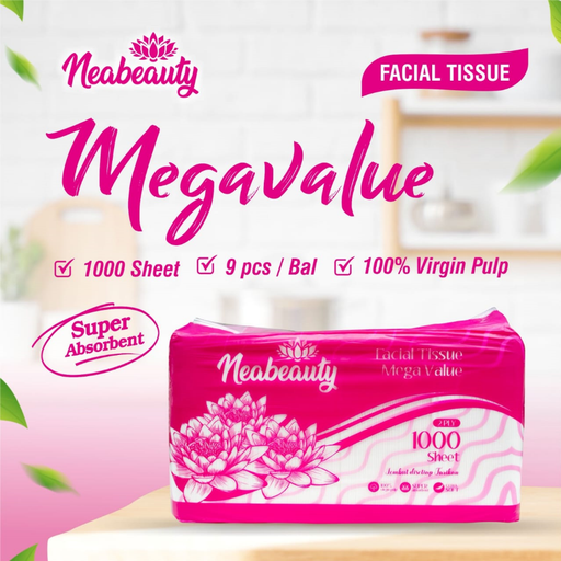 [8994453203205] NEABEAUTY Facial Tissue 1000s
